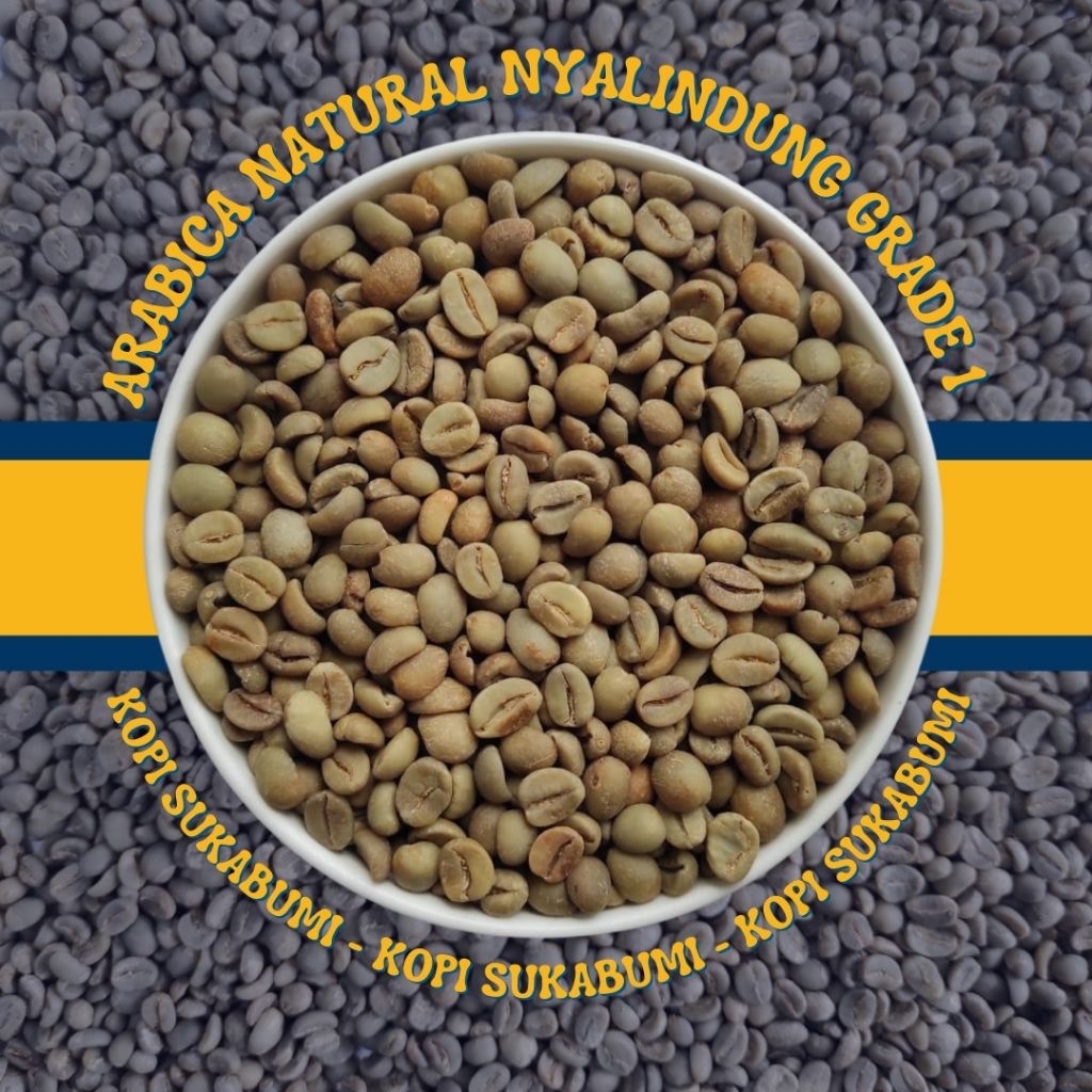 

Biji Kopi Green Bean Arabika Grade 1 Natural 1 Kg