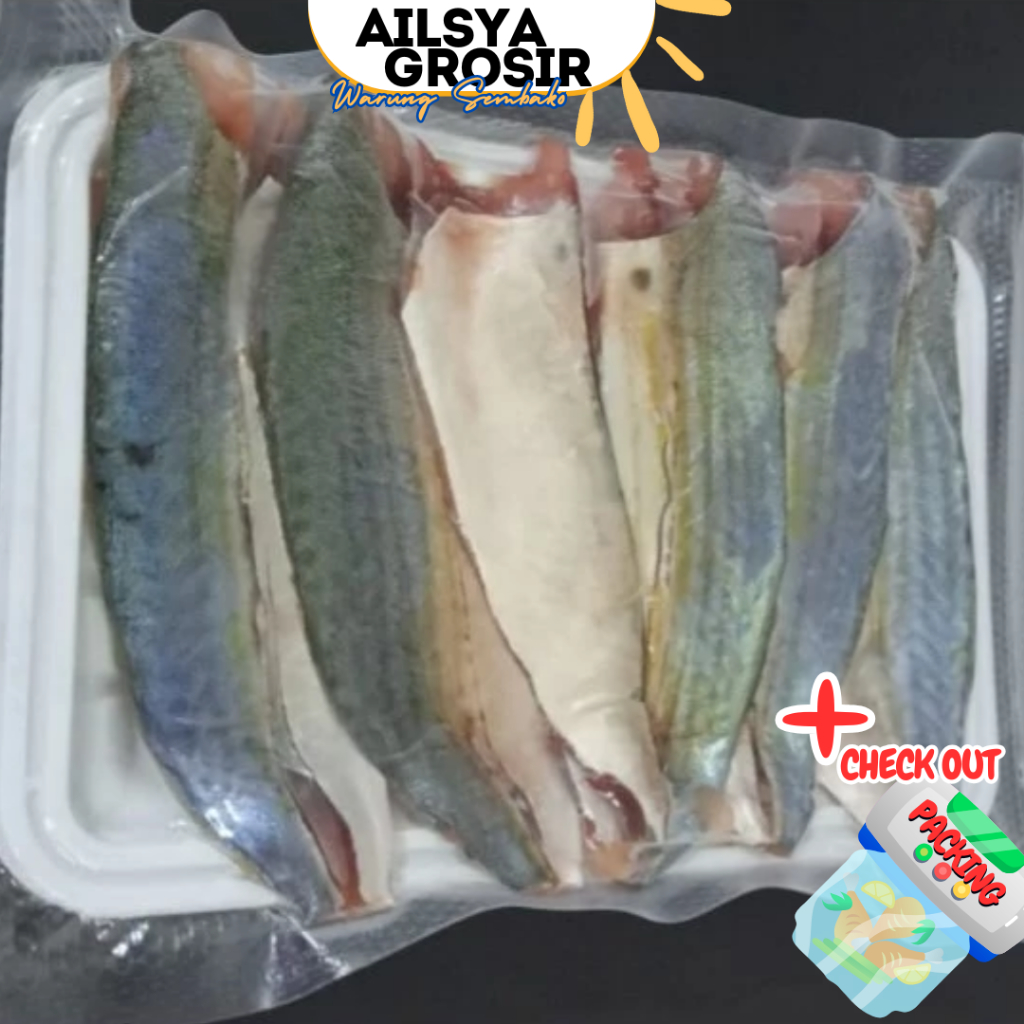 

[FILLET] Ikan Kembung Banyar Fillet Segar Frozen 1 Kg