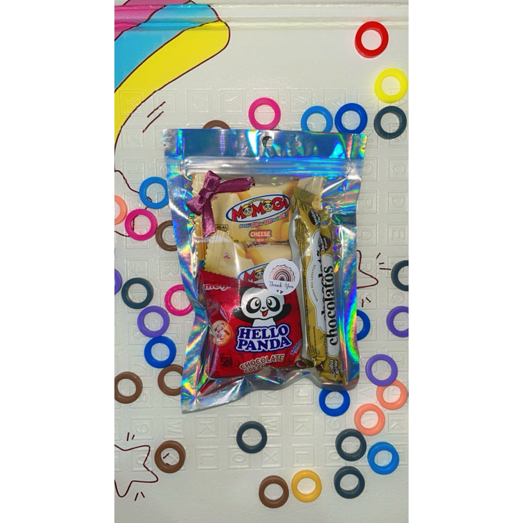 Bucket mini snack ulang tahun/perpisahan/hampers/parcel
