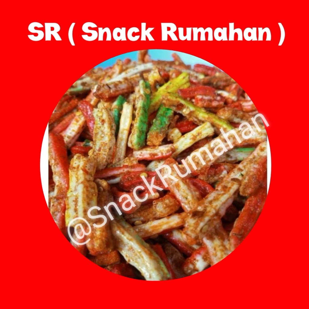 

Cemilan SGM Serba Goceng Murah Kerupuk seblak pedas asin gurih