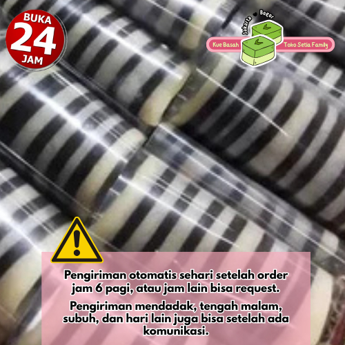 

Kue Subuh / Dadar Gulung Coklat / Kue Basah Tradisional / Pancake Gulung