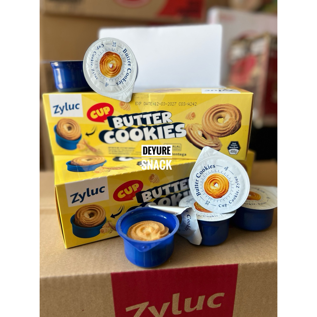 

Zyluc Butter Cookies Cup kukies mentega isi 16 pcs