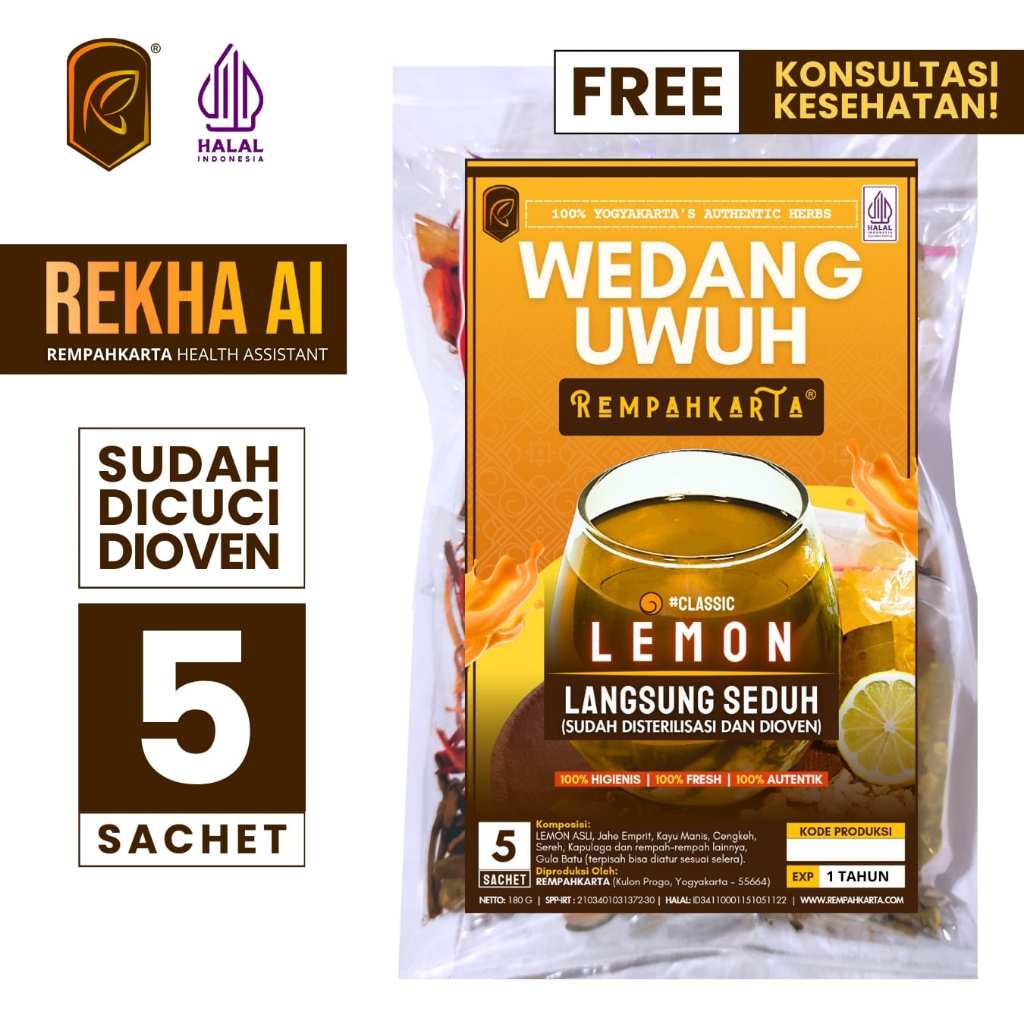 

REMPAHKARTA Wedang Uwuh Special (5 Sachet)