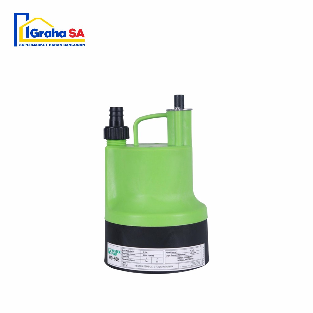 WASSER SUBMERSIBLE PUMP WD80E