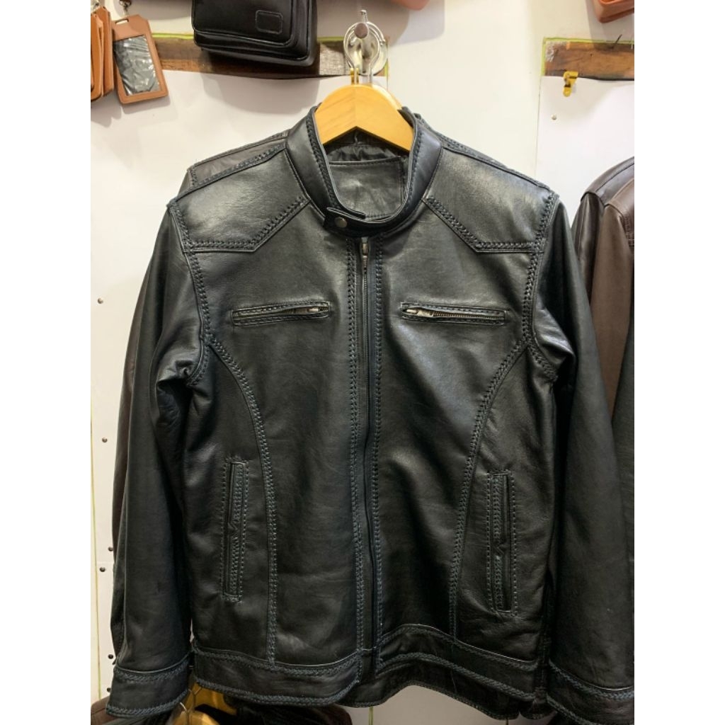 JAKET KULIT ASLI SULAM DOMBA MADE IN GARUT