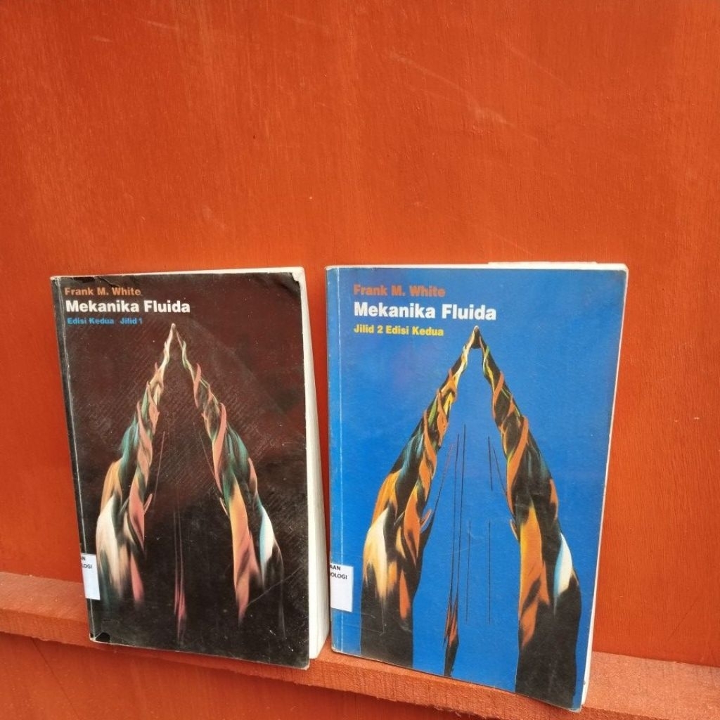 buku bekas original mekanika fluida jilid 1 dan 2