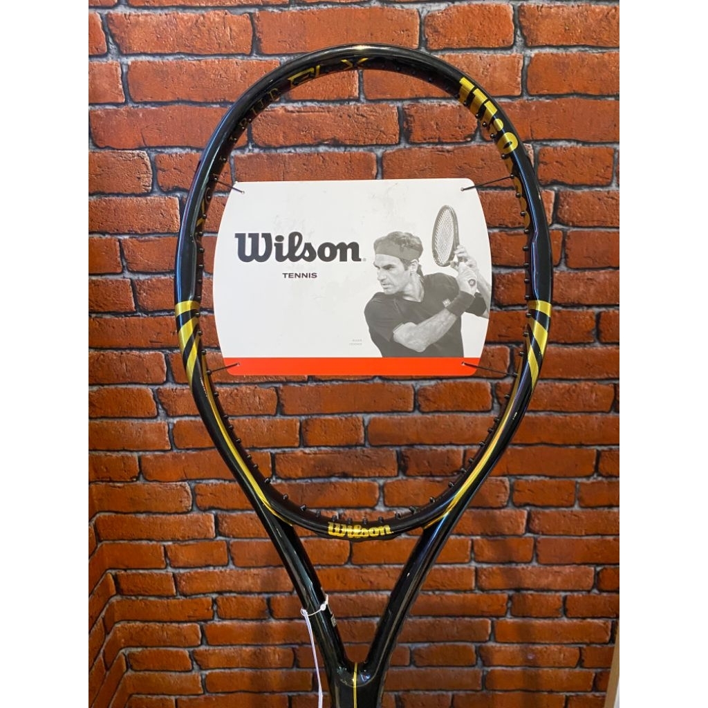 Raket Tennis Wilson Excalibur BLX Hitam 115 243gr