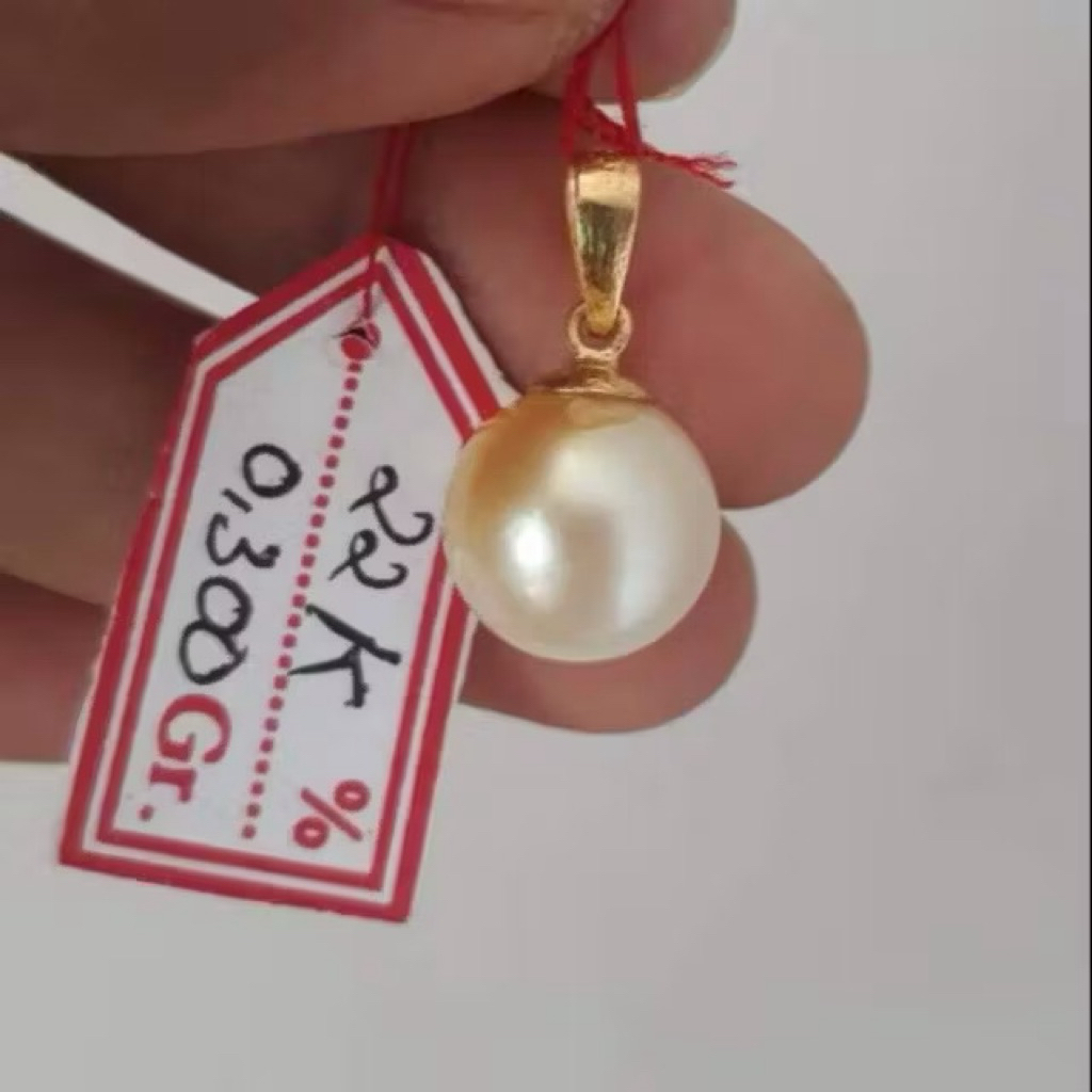 Liontin simple mutiara asli lombok mutiara laut