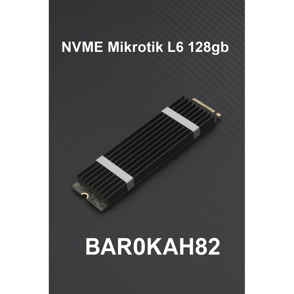 NVME Mikrotik Level 6 64Bit (X86_64) 128GB