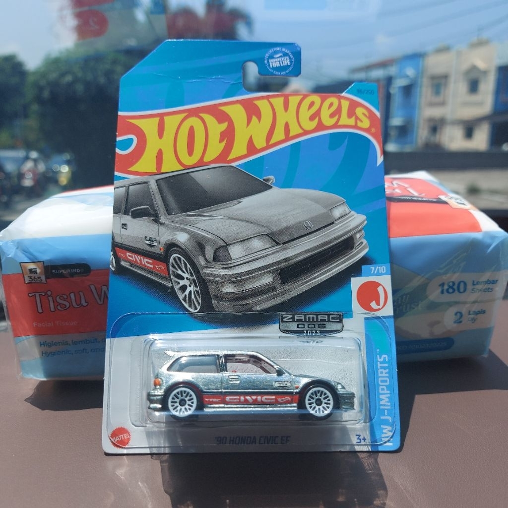Hot Wheels Honda Civic EF Zamac free protector