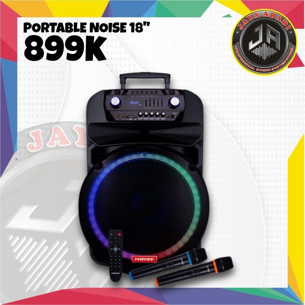 SPEAKER PORTABLE 18" NOISE 899K ORIGINAL