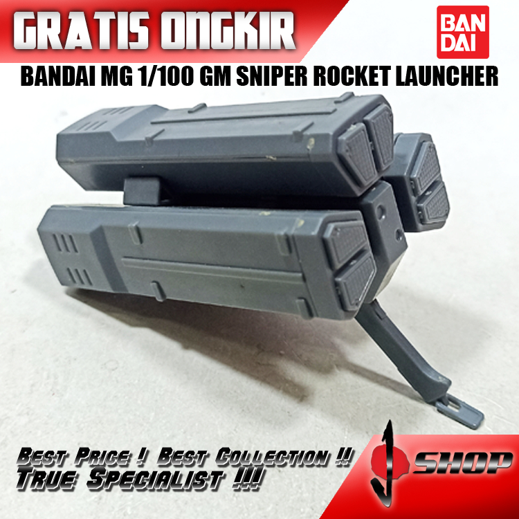 BANDAI MG 1/100 GM SNIPER ROCKET LAUNCHER MG1853