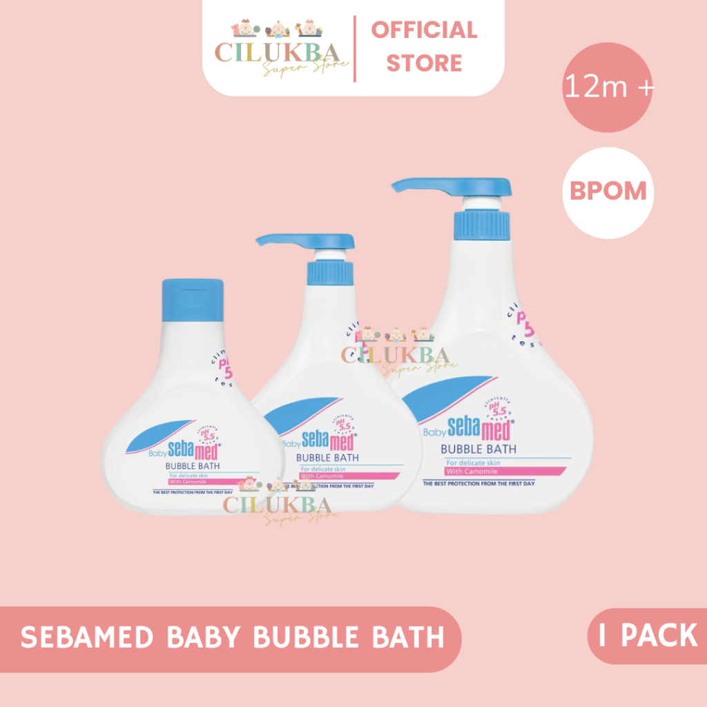 SEBAMED BUBBLE BATH | SABUN BAYI | SABUN | SABUN ORGANIK | PERAWATAN KULIT BAYI