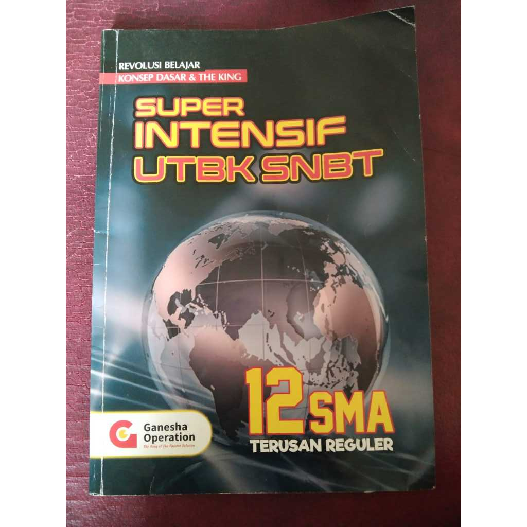 Preloved Buku Super Intensif UTBK SNBT Ganesha Operation