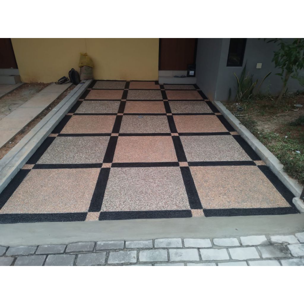 batu sikat garasi rumah