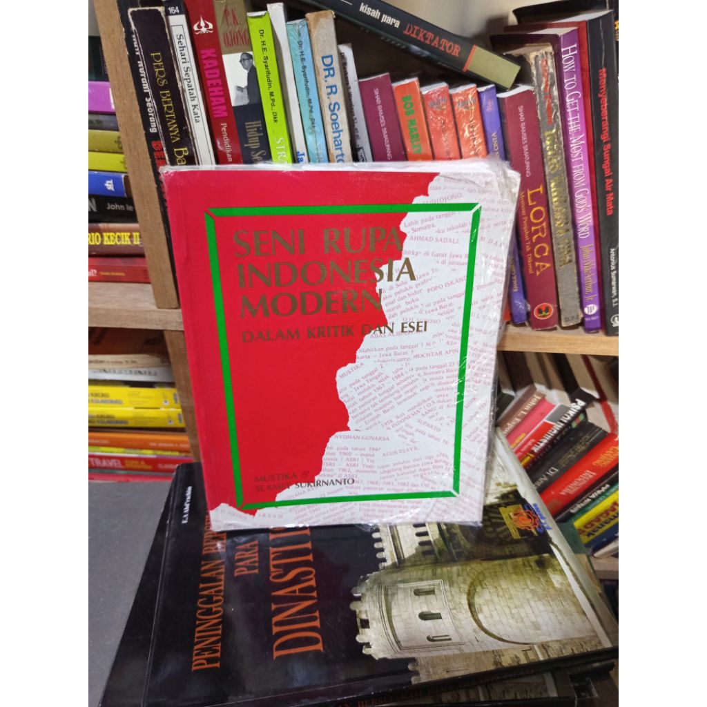 buku original - seni rupa Indonesia modern dalam kritik dan esei