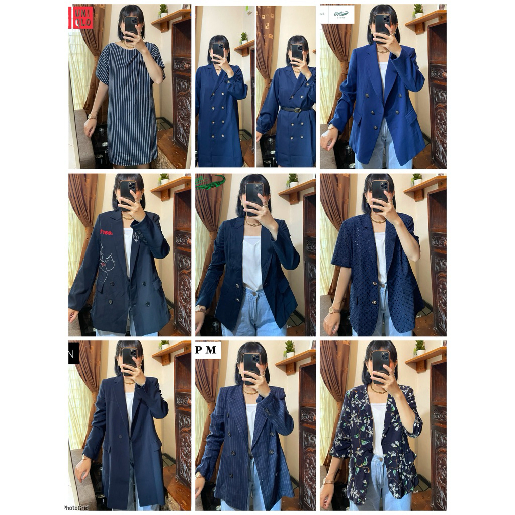 BLAZER BRAND UNIQLO | BLAZER NAVY | BLAZER SIDANG | BLAZER U