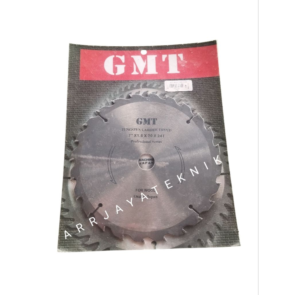 Mata Serkel/Pisau Gergaji/Circularsaw Blade GMT 7"