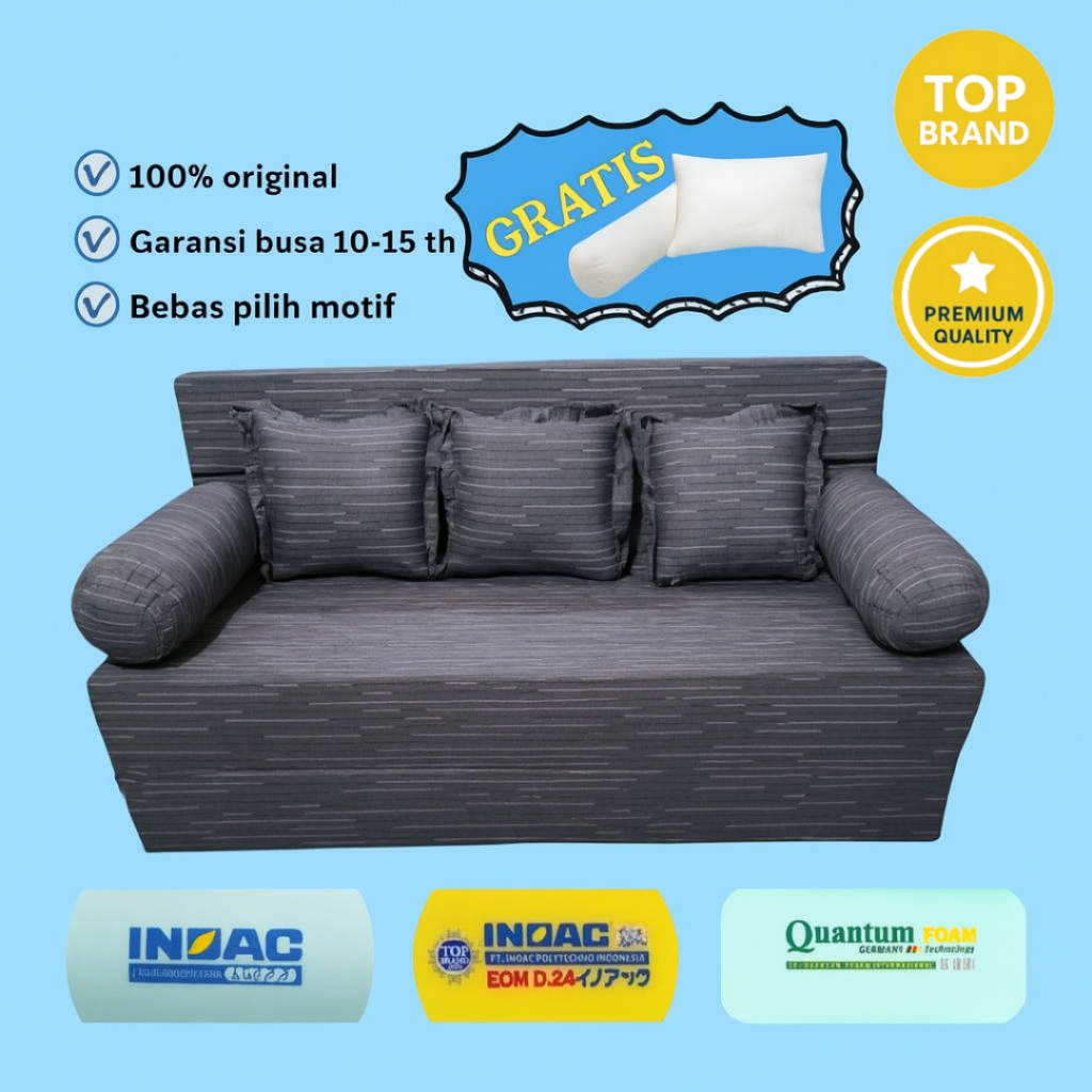 Sofabed Busa Inoac EON D23 Tebal 20 Dan 15 Cm Sofa Bed Inoac Sofa Bed QUANTUM Sofa Bed Inoac EOM D24