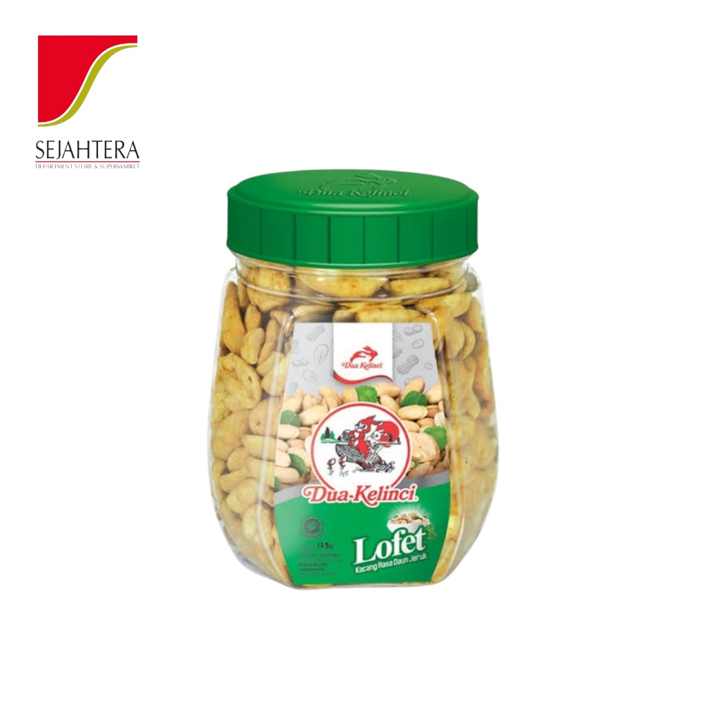 

DUA KELINCI Lofet Kacang Daun Jeruk 120gr - Snack Gurih Renyah