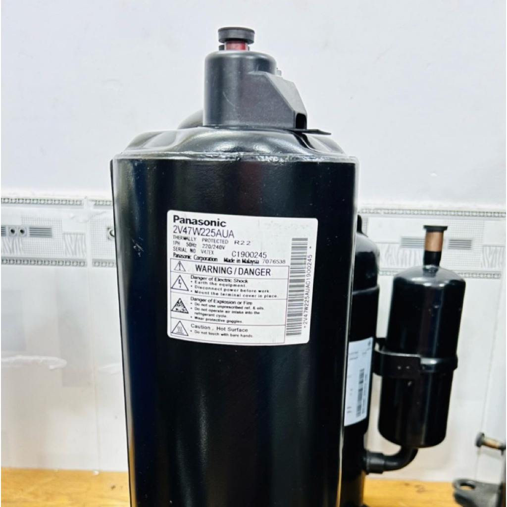 KOMPRESOR AC PANASONIC 2V47W225AUA | KOMPRESOR AC PANASONIC 3PK R22 (1PHASE 220V)
