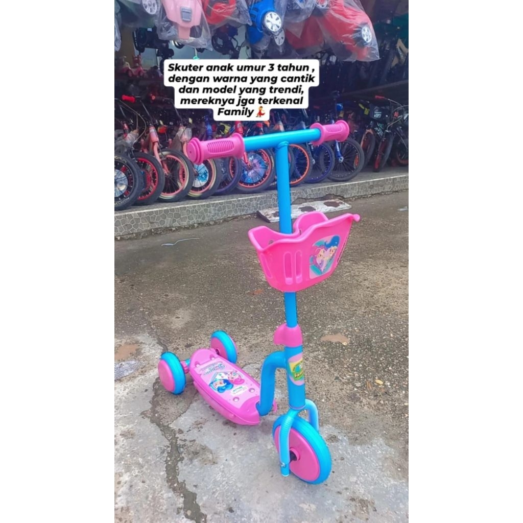skuter anak/skuter family/murah/skuter