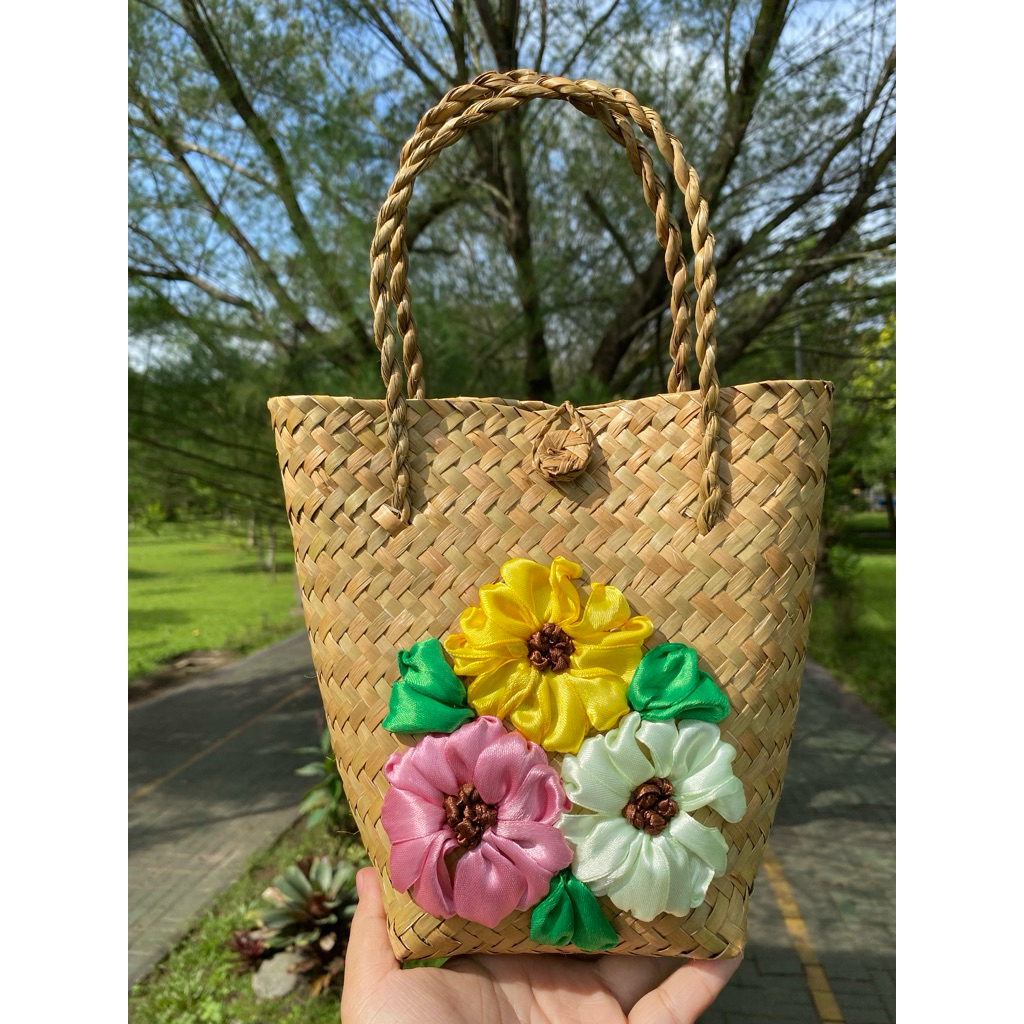 TAS PURUN ANYAMAN HIAS SULAM PITA 025