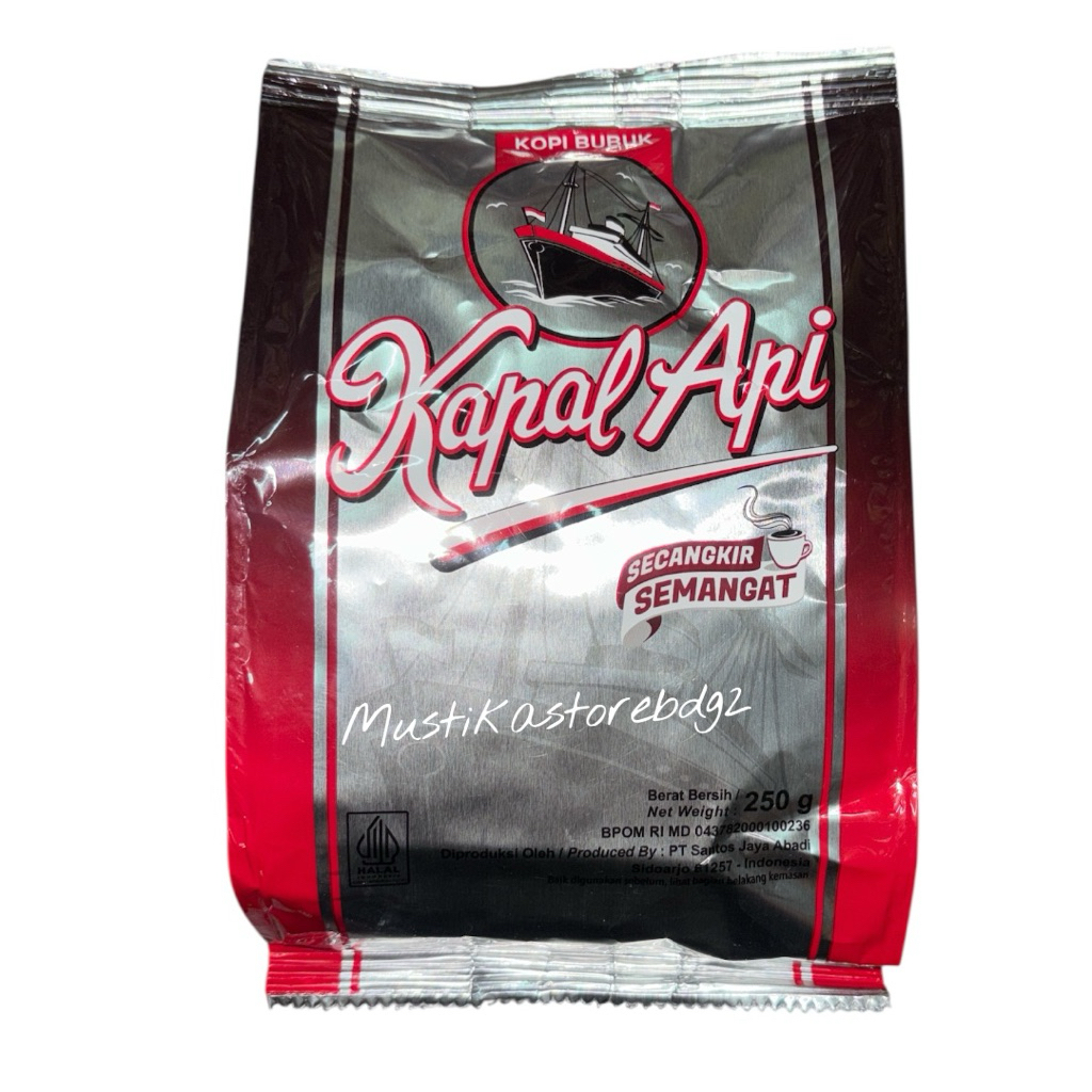 Kopi Kapal Api Silver Tanpa Gula 250 Gr