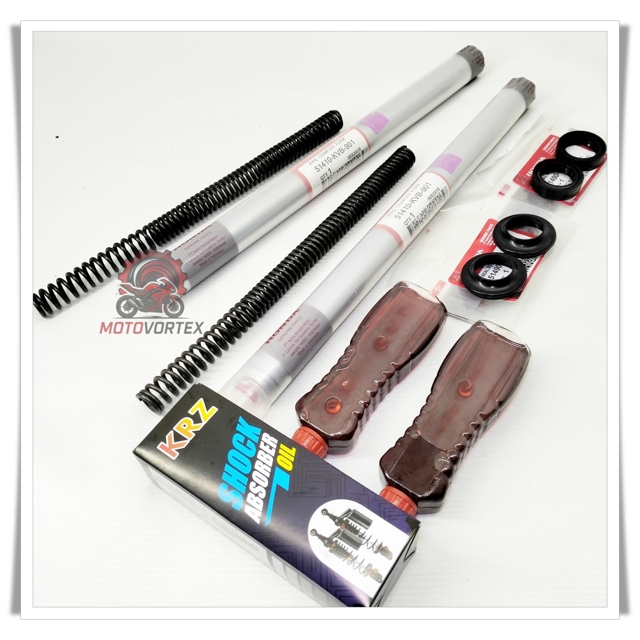 Paket As Shock Vario Beat KVB/KVY Sok Depan Vario Karbu Beat Karbu KVB Vario 110 Techno Beat Scoopy 