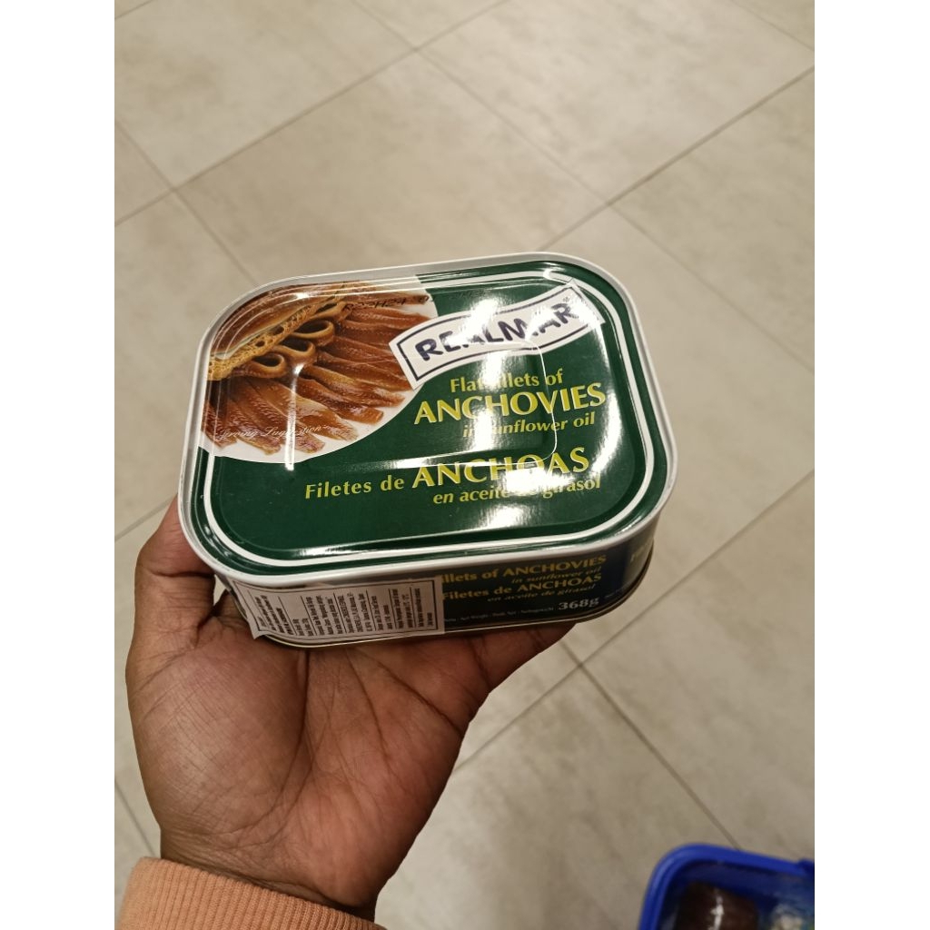 

realmar ancovies in sunflower oil 368gr