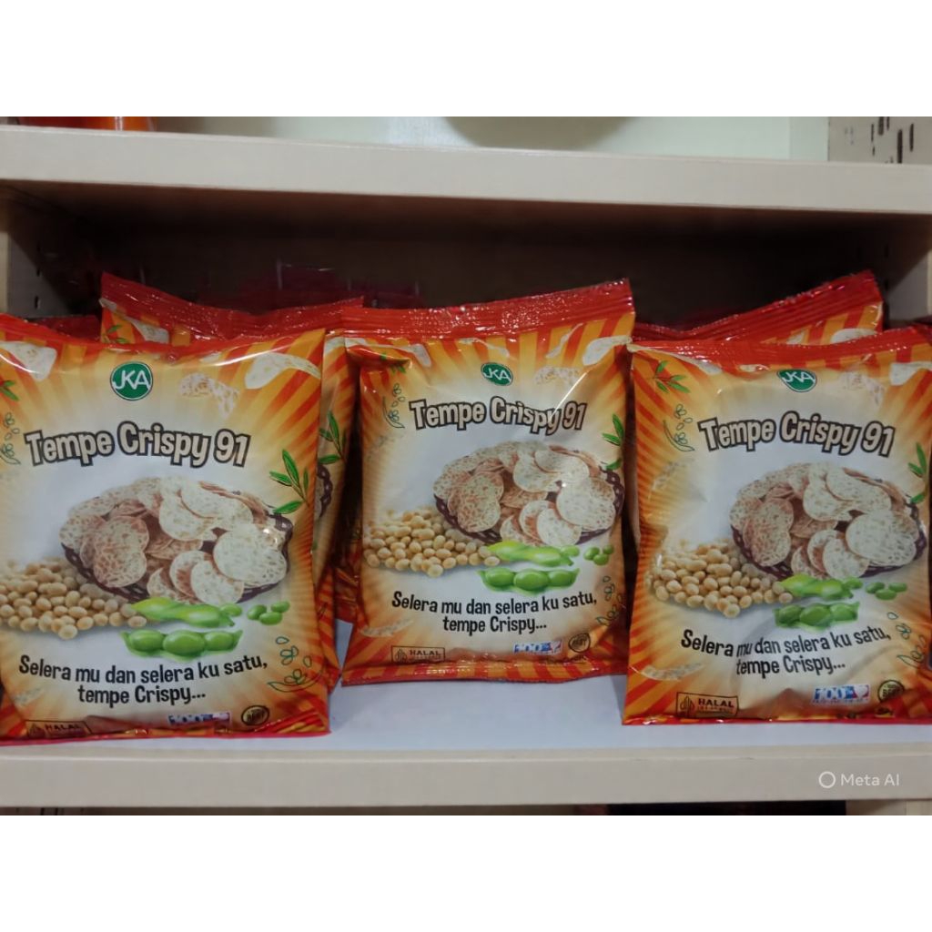 

KERIPIK TEMPE CRISPY 91 BY JAYA KRISPI