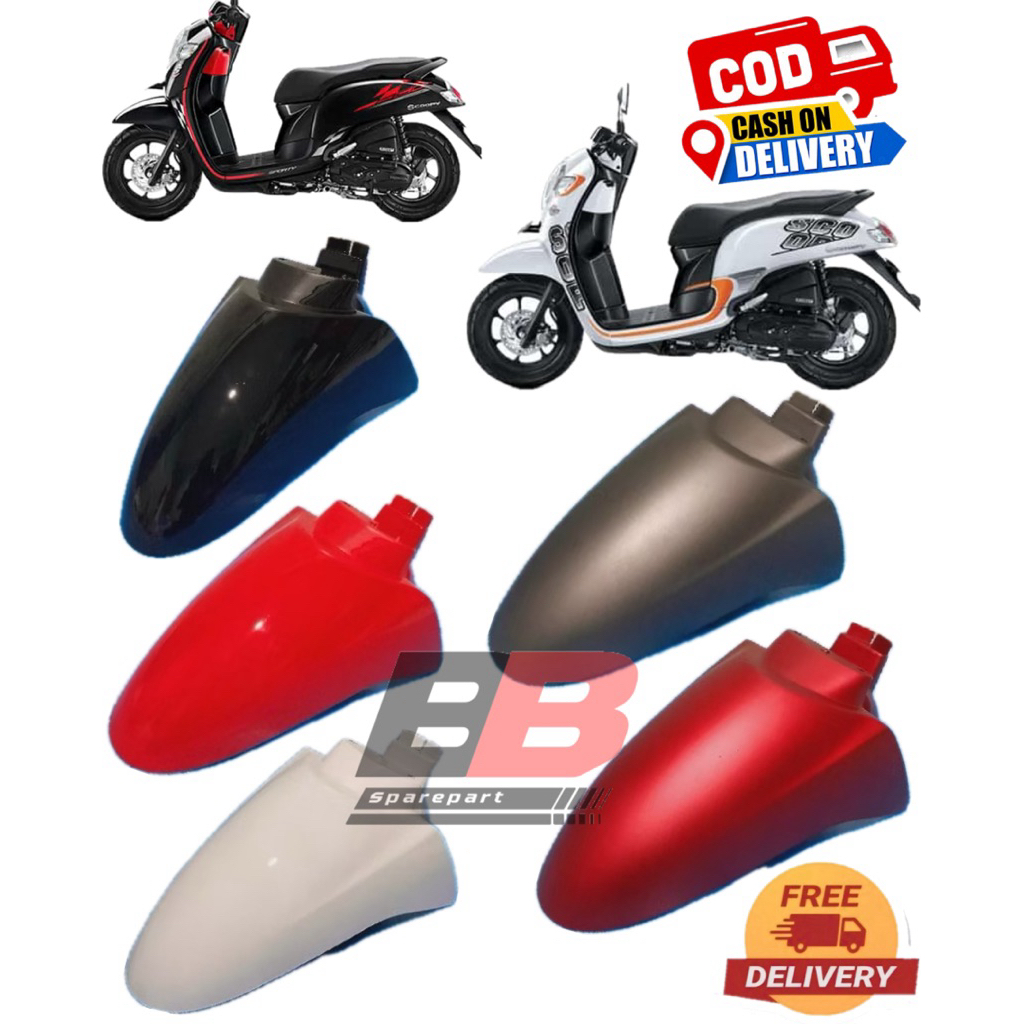 [TERLARIS] SPAKBOR DEPAN SCOOPY STYLISH PRESTIGE 2017-2020 ALL WARNA KUALITAS TERBAIK | BB SPAREPART