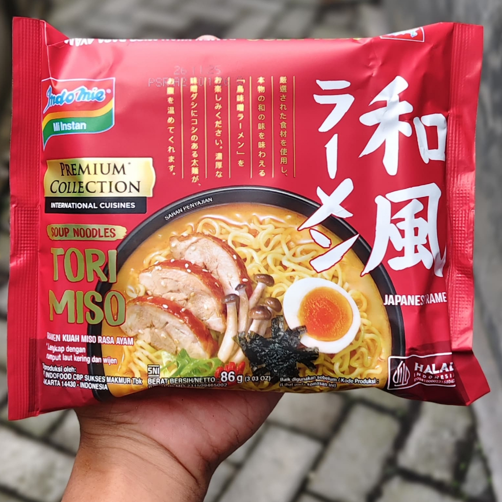 

Tori Miso Instan - Indomie - 86gr