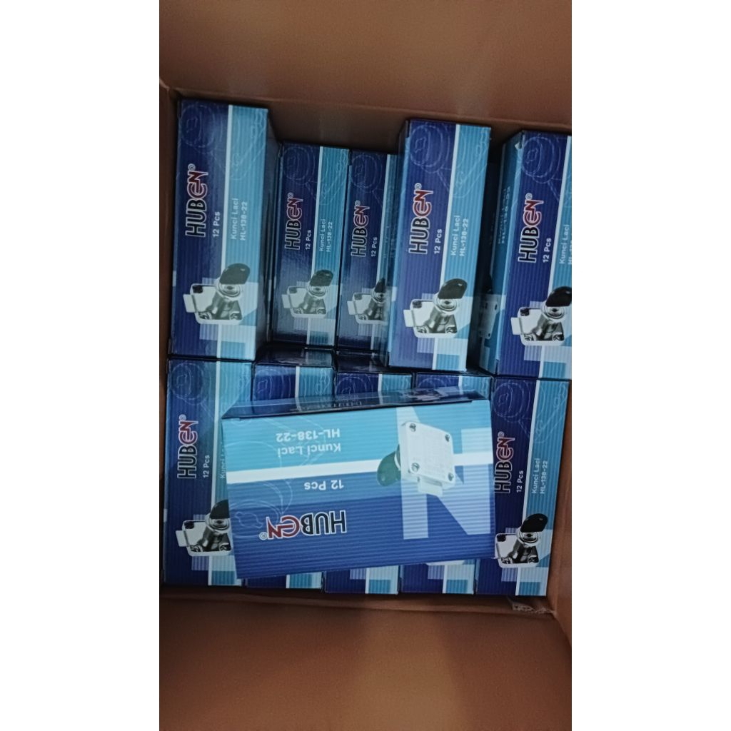Kunci Laci Huben HL138-22mm / Kunci Loker 22mm