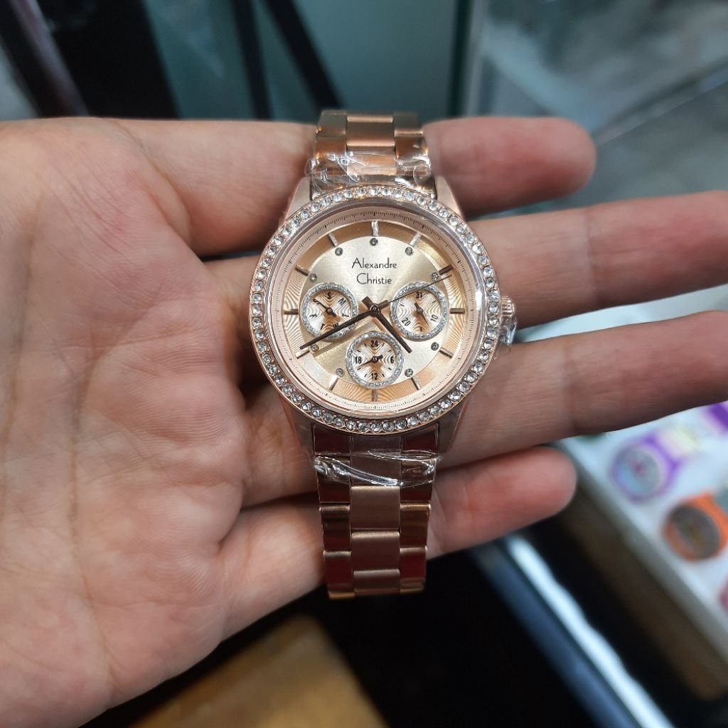 JAM TANGAN WANITA ALEXANDRE CHRISTIE ORIGINAL AC 2A46 IA 1666 1667