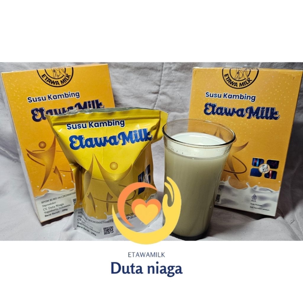 

Etawamilk - Susu Kambing Anti Tulang Keropos & Atasi Sakit Sendi Asam Urat Rematik Bpom Original