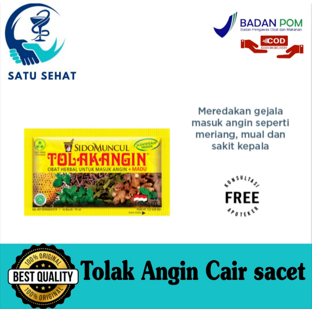 Tolak Angin + Madu Sachet