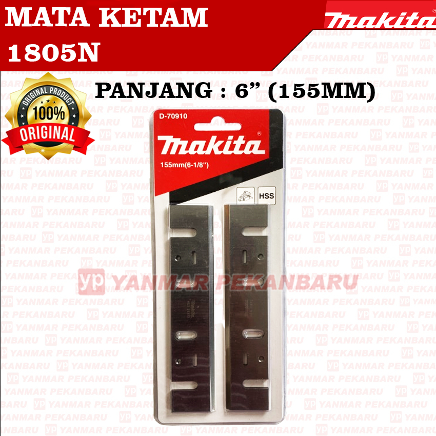 1805N MATA PISAU PLANER SERUT KAYU KETAM SUGU 793013-5 MAKITA ORIGINAL ASLI