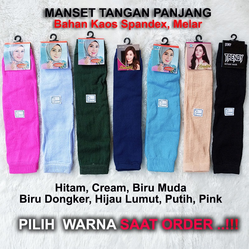 Manset Tangan Kaos Deker Tangan Wanita