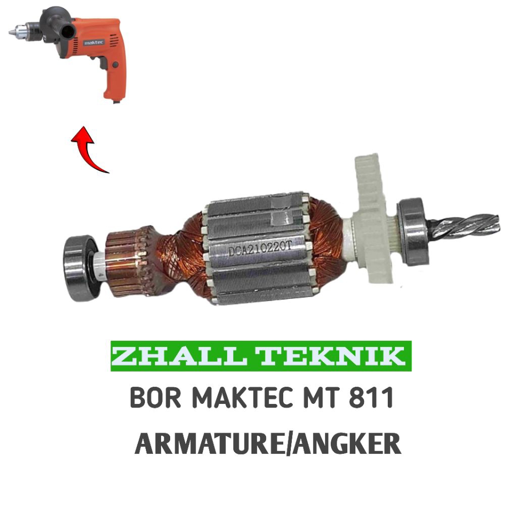 Armature Untuk Maktec MT 811 Mesin Bor Drill 13mm