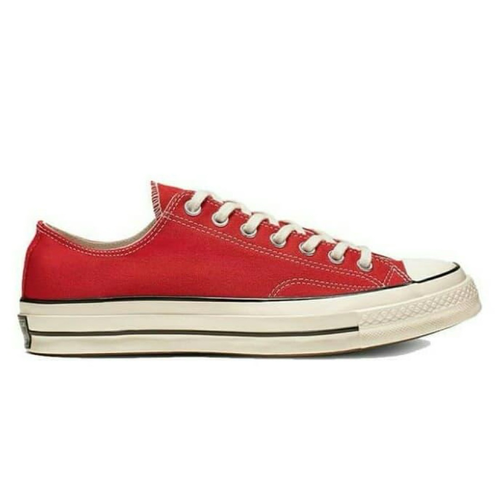 CONVERSE ORIGINAL 100% CONVERSE CHUCK 70 OX ENAMEL RED EGRET BLACK LOW 164949C MEN SNEAKER CASUAL PR