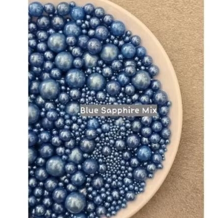 

Spikel/sprinkle mix Blue sapphire 10gr(BISA DIMAKAN)