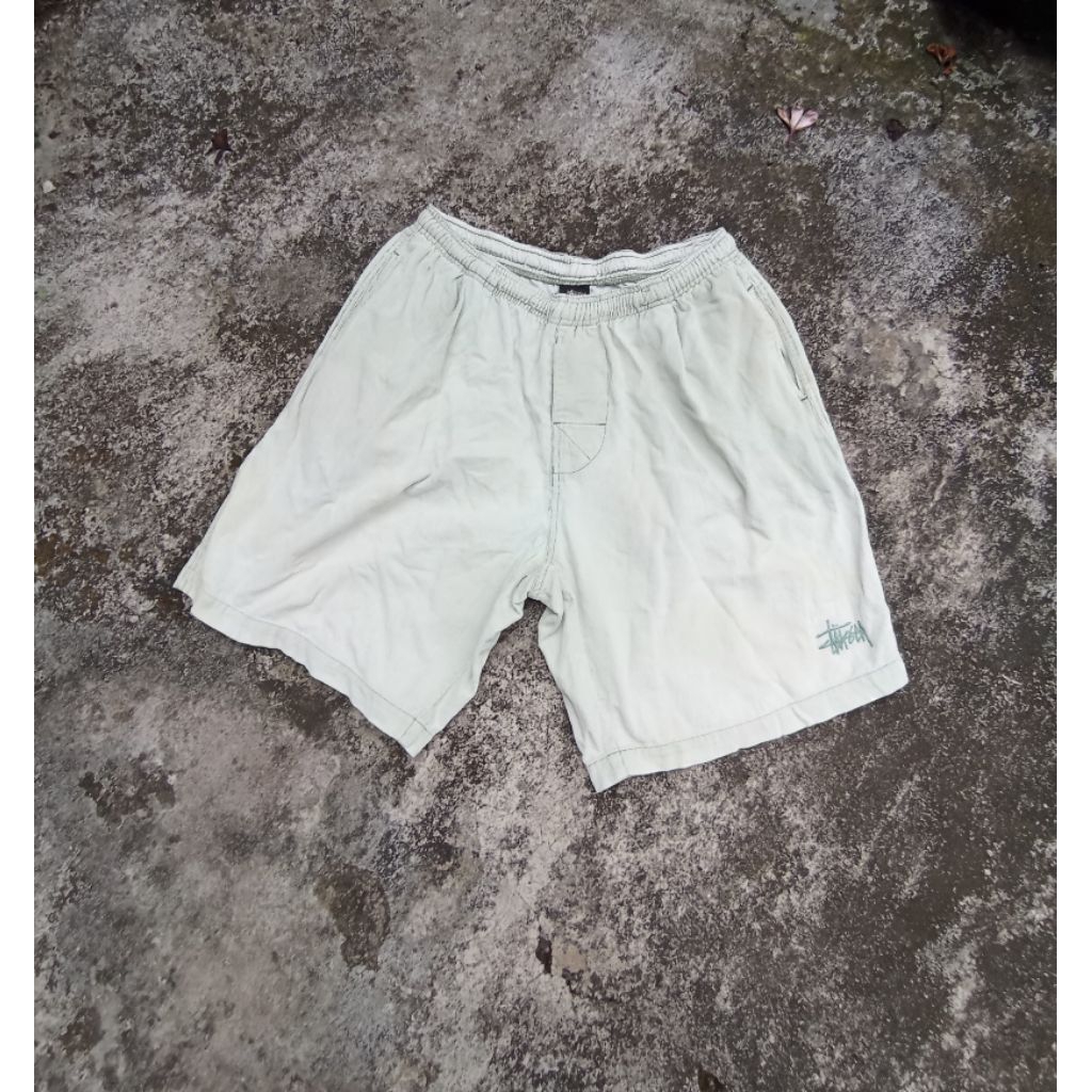 vintage stussy 80s shortpant corduroy