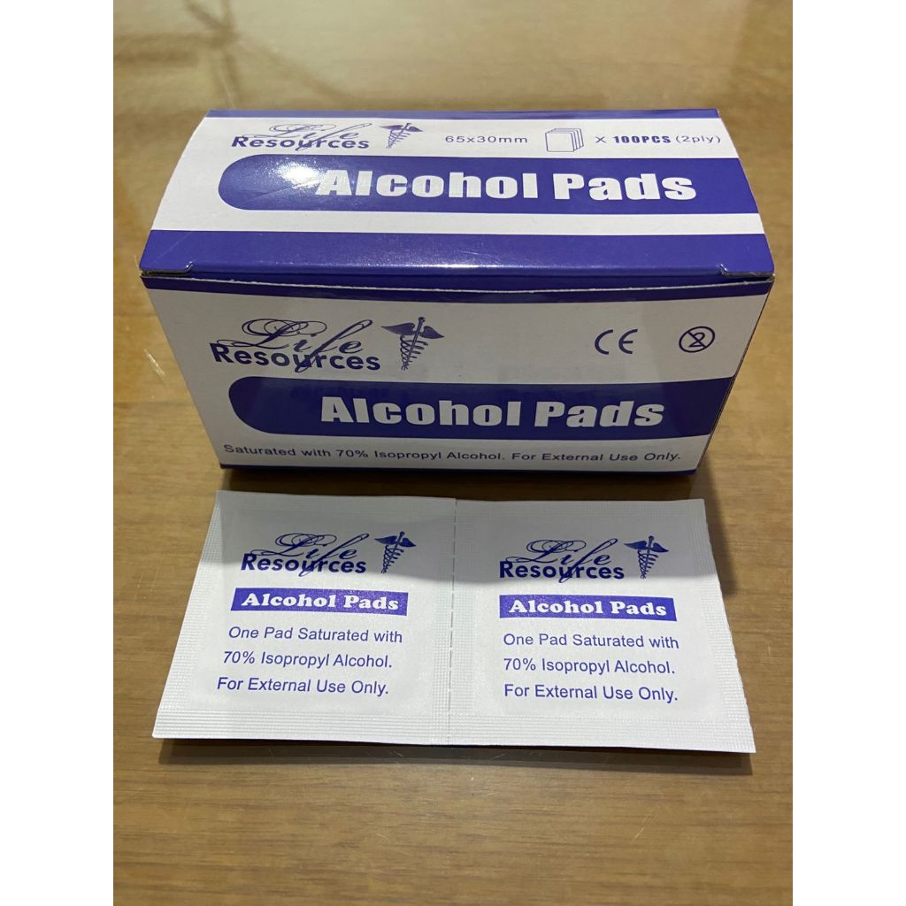 ALCOHOL PADS LIFE RESOURCES / LIFE RESOURCES ALCOHOL SWAB
