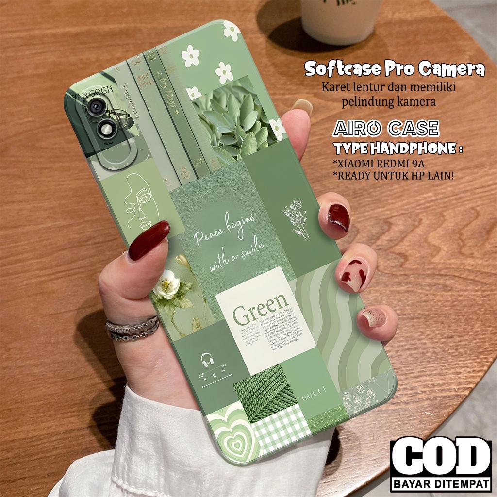 Case Xiaomi Redmi 9A - Softcase Xiaomi Redmi 9A - Fashion Case AESTHETIC - Casing Xiaomi Redmi 9A - 