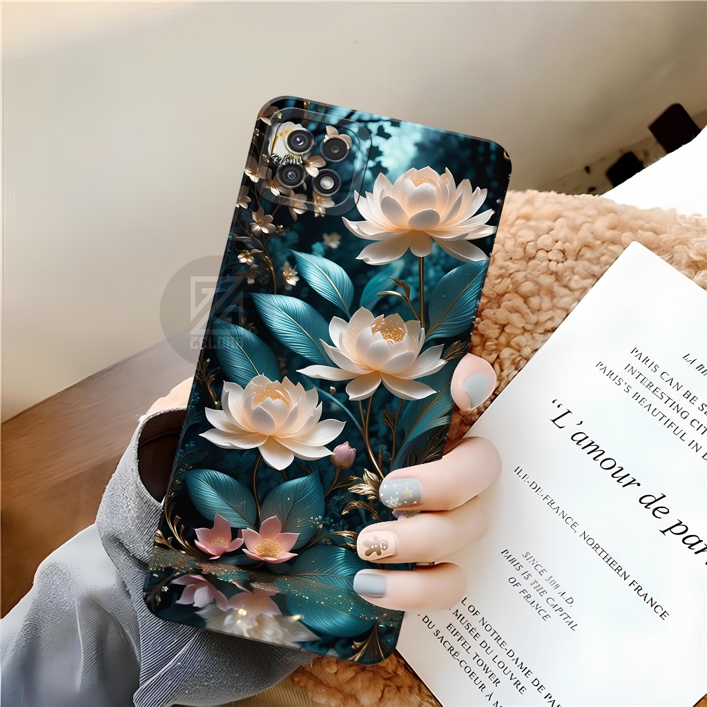 Case SAM GLXY A22 5G Fashion Case Bunga ZELORA Sofcase SAM GLXY A22 5G Casing SAM GLXY A22 5G Kesing