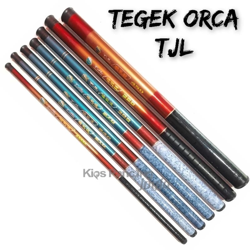 Joran Tegek Orca TJL Sudah Termasuk Packing 180 210 240 270 300 360 450
