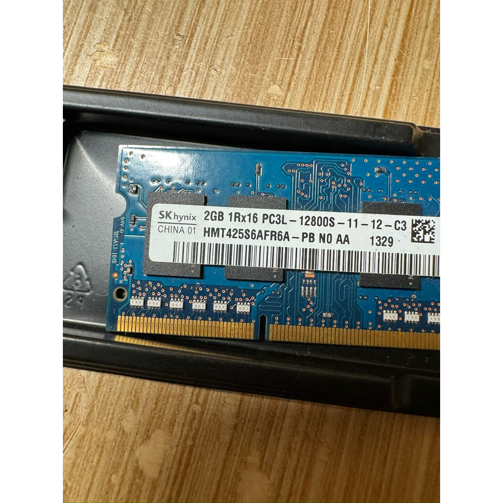 Memori RAM Laptop DDR3 SK Hynix 2GB 1Rx16 PC3-12800 Versi Original