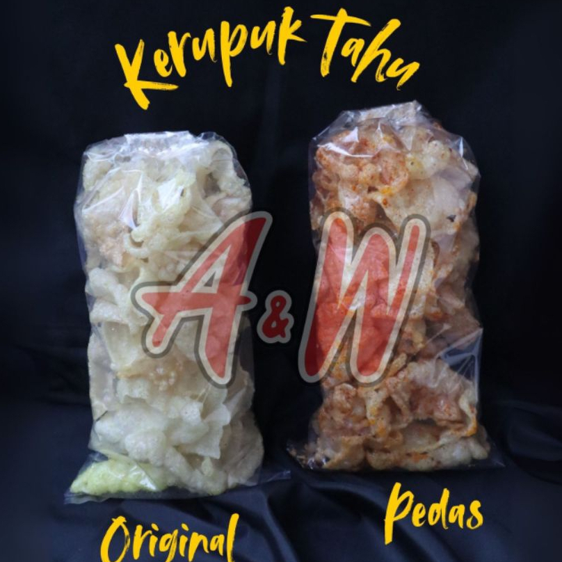 

KERUPUK TAHU/ ASIN GURIH / PEDAS ASIN DAUN JERUK