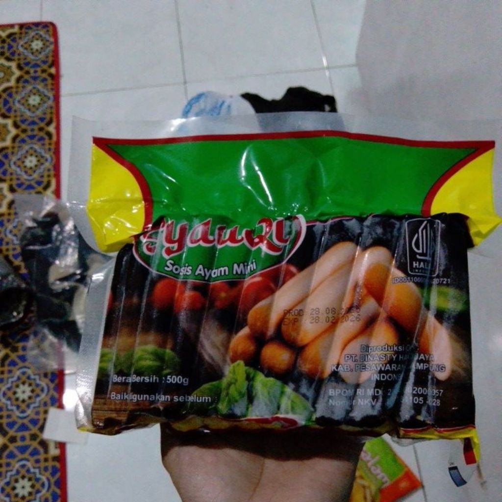 

SOSIS SYAUQi rasa Ayam